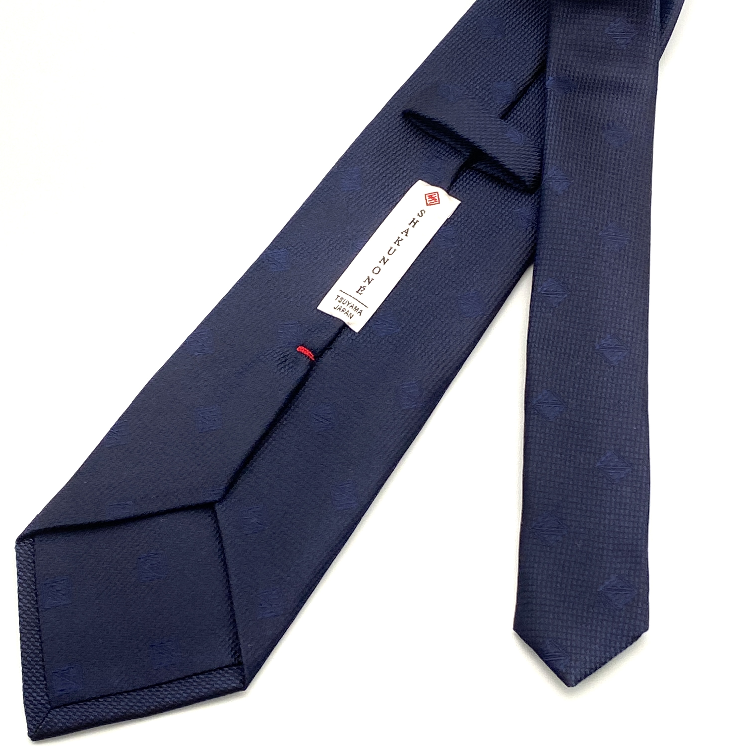 SH-001　安心の深紺　オリジナルロゴネクタイ